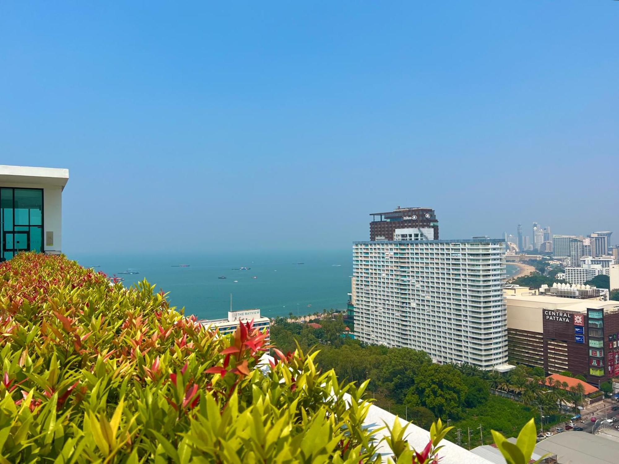 Sea View Pattaya Beach @The Base Central 芭達亞 外观 照片