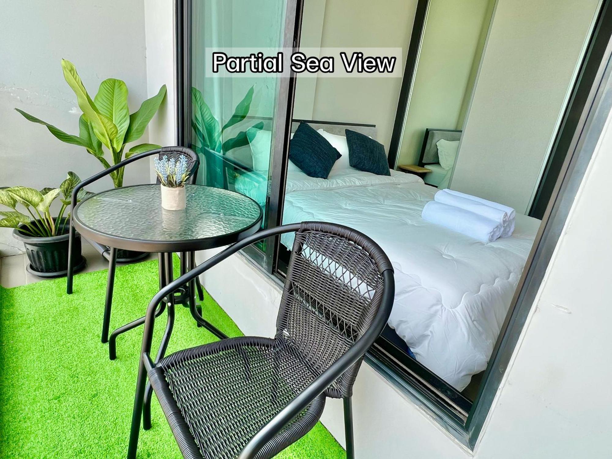 Sea View Pattaya Beach @The Base Central 芭達亞 外观 照片